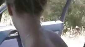 Die Blondine in Öl b ...